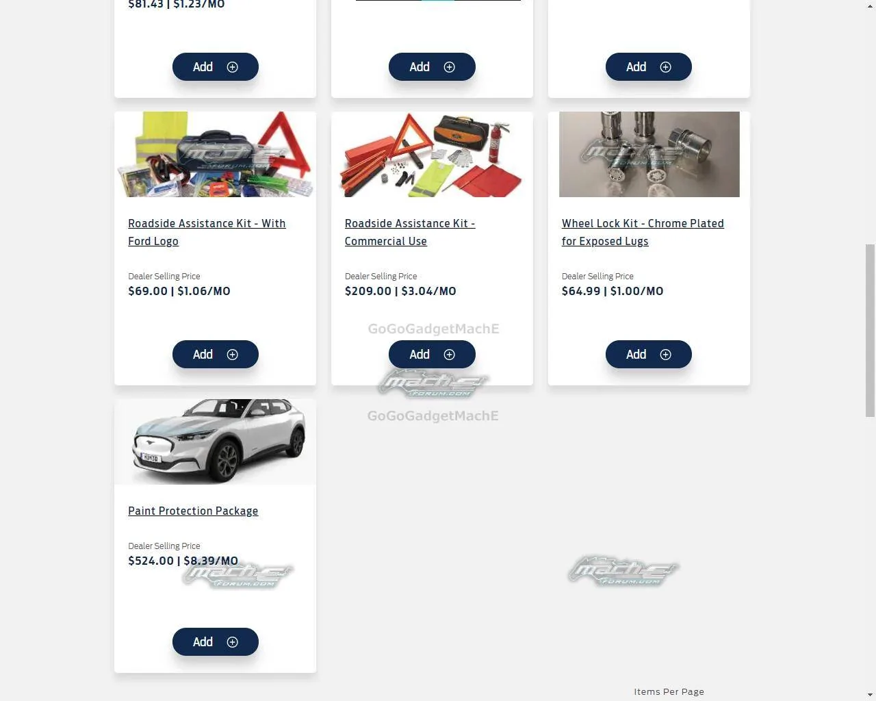 Ford Mustang Mach-E Online purchase checkout for Mach-E : here's what it looks like watermarked (31)