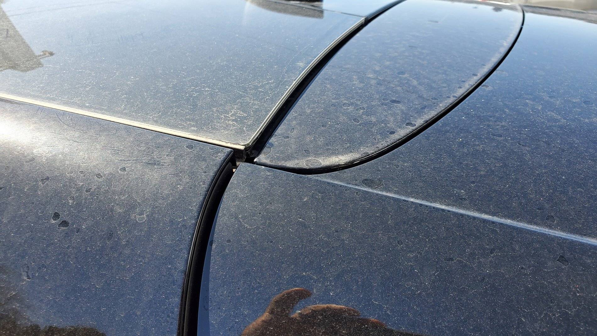 Ford Mustang Mach-E Need your feedback, Mach E panel gap or not? 20210330_111228