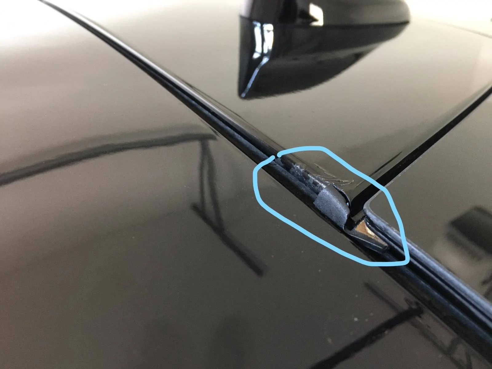 Ford Mustang Mach-E Garage Door Accident InkedWhatsApp Image 2021-04-01 at 8.18.23 AM(1)_LI