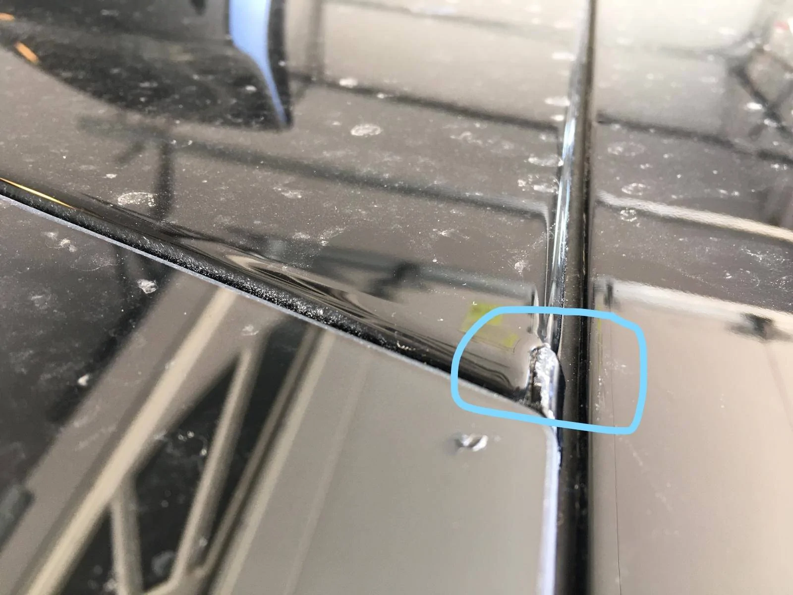 Ford Mustang Mach-E Garage Door Accident InkedWhatsApp Image 2021-04-01 at 8.18.23 AM_LI