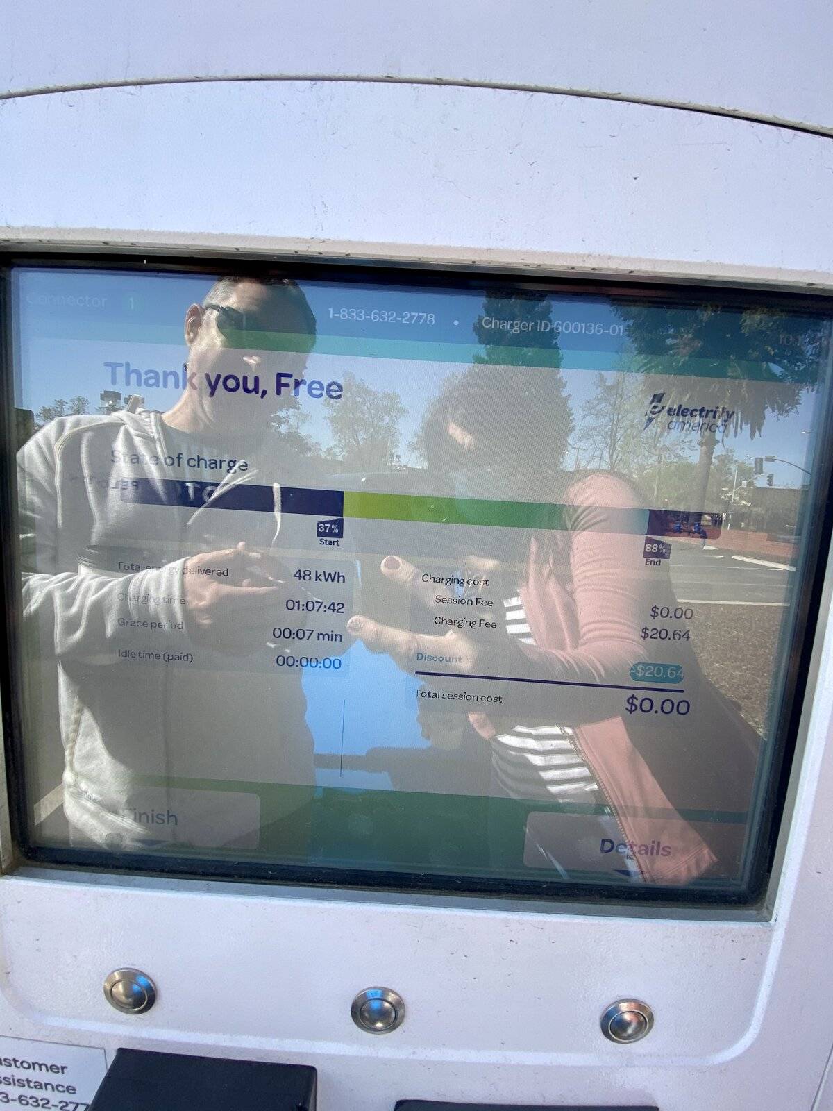 Ford Mustang Mach-E First fast charging experience- it was free!! D23D8F90-CDB3-48BC-99E7-792E864A2630
