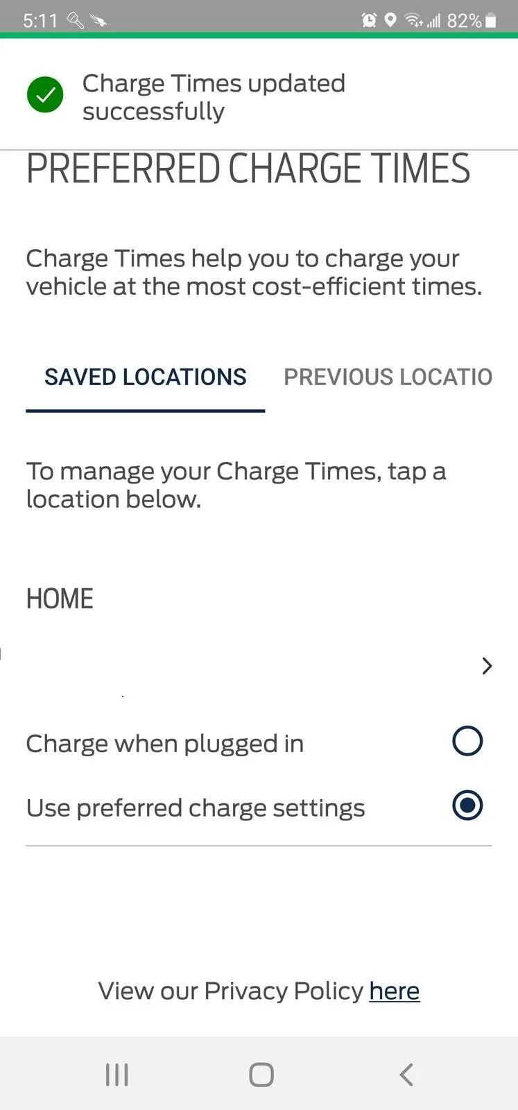 Ford Mustang Mach-E Fordpass keeps showing 1 unread notification Screenshot_20210405-051145_FordPass