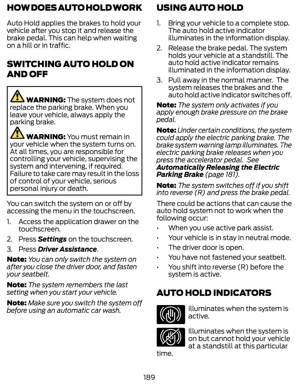 Ford Mustang Mach-E Hill assist Screen Shot 2021-04-05 at 12.28.57 PM