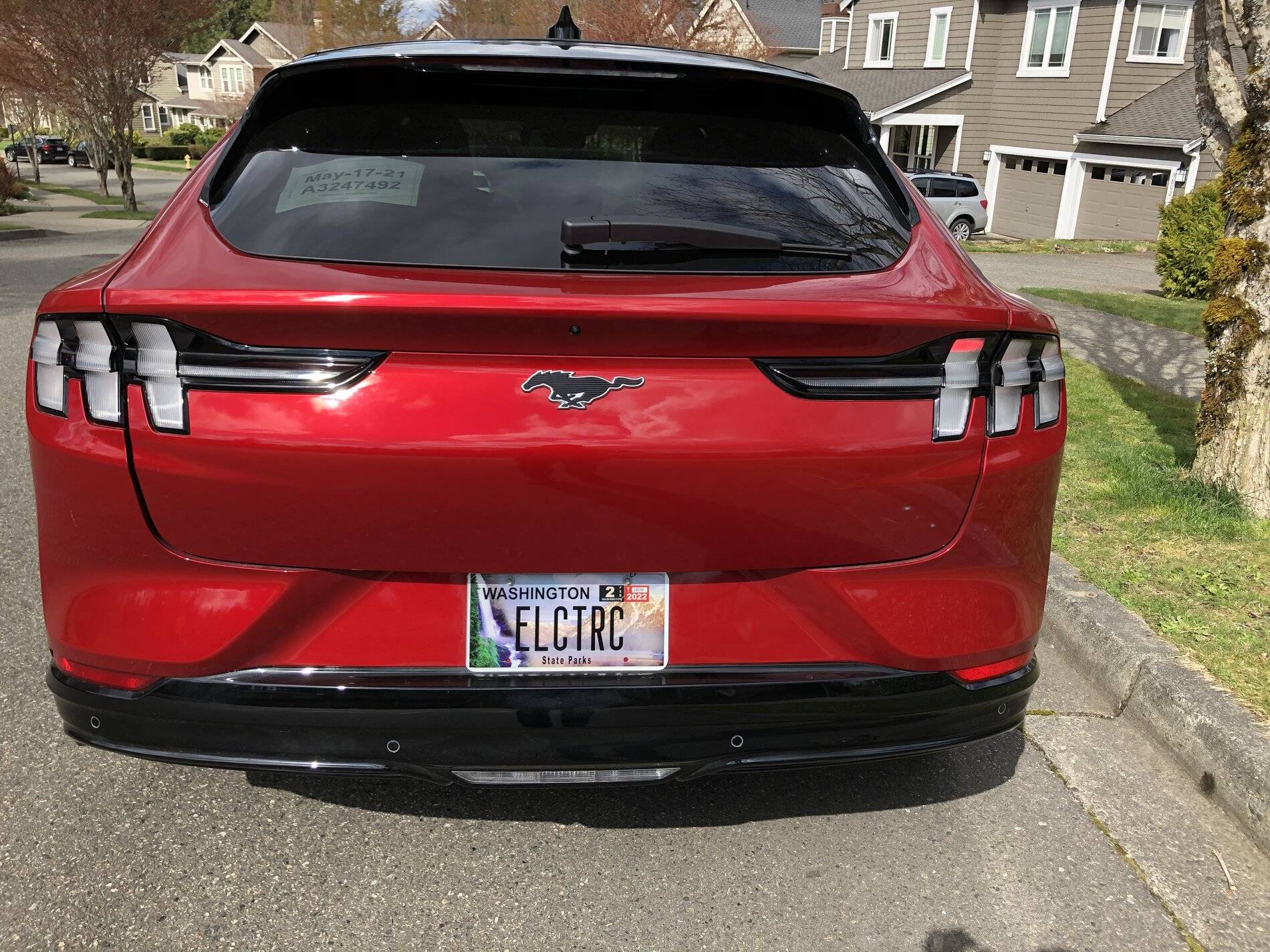Ford Mustang Mach-E RAPID RED METALLIC Mach-E Photos A12E29A3-B317-4F21-81B0-7B5B7D159E4D