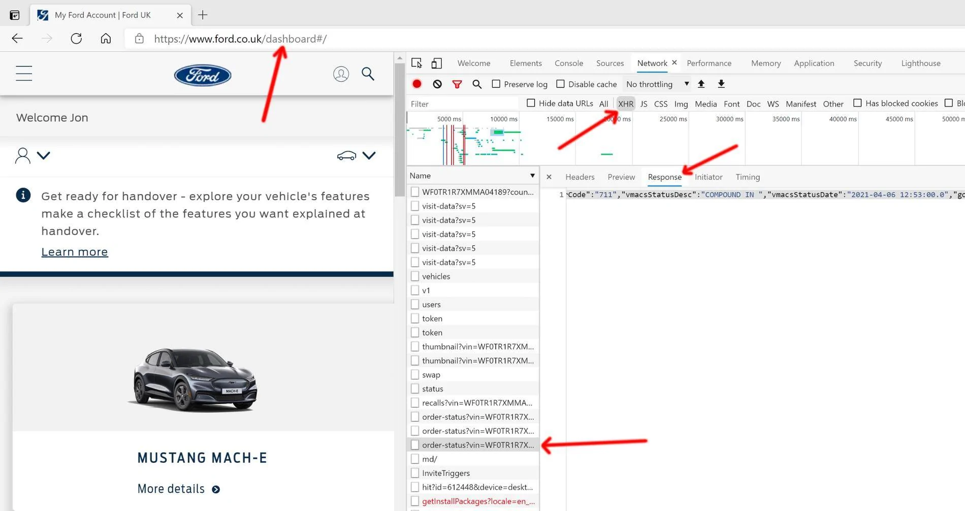 Ford Mustang Mach-E UK Customers Screenshot 2021-04-09 at 13.54.37