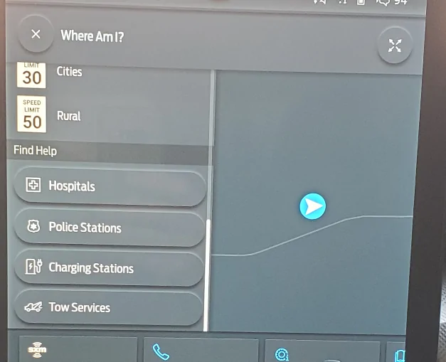 Ford Mustang Mach-E multiple stops in nav does not count down milage in IC 1618270777804