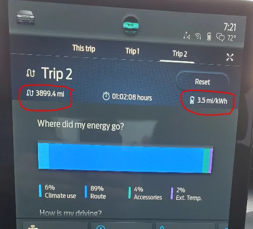Ford Mustang Mach-E Charging to 100% 1618328255551