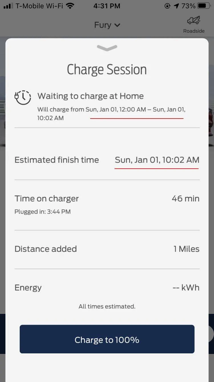 Ford Mustang Mach-E Charging issues with Mach E at home IMG_1205