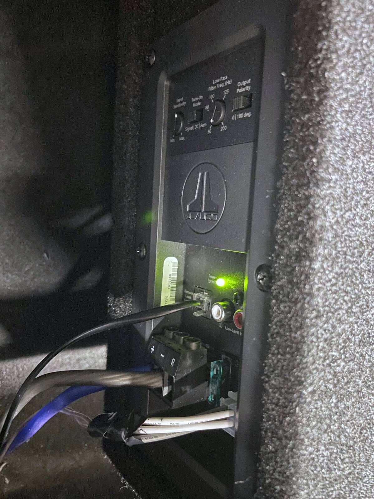 Ford Mustang Mach-E Adding a real subwoofer w/amp to your Mach-E IMG_44231900