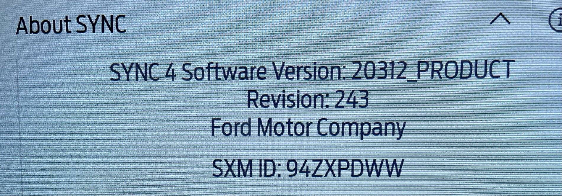 Ford Mustang Mach-E Latest Software Version / Revision Thread 8DF5F987-AC37-41A7-888F-8A9B7CB8EAB0