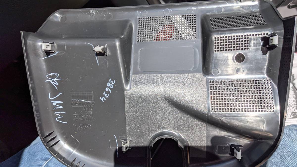 Ford Mustang Mach-E DIY Tutorial for Hardwiring a Dashcam and Radar Detector Pic6