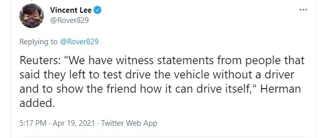 Ford Mustang Mach-E Texas Tesla Tragedy Reuters