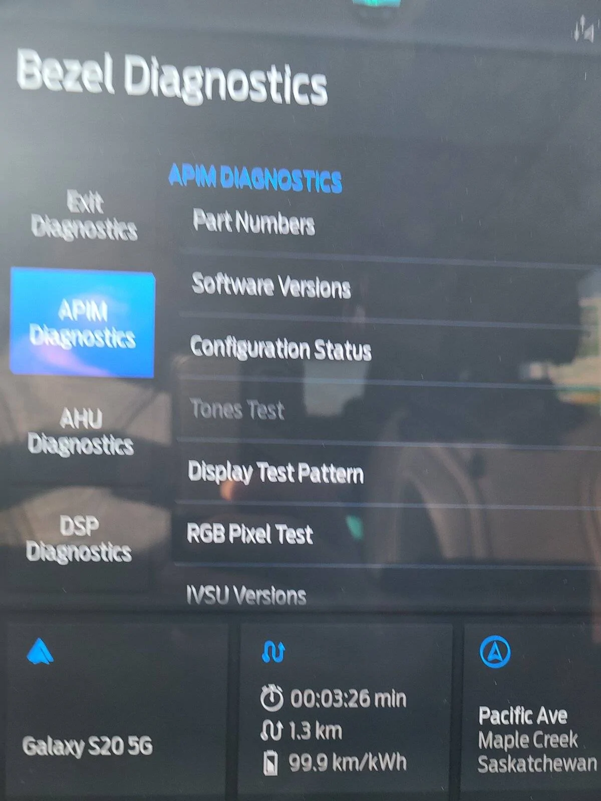 Ford Mustang Mach-E Ford Mach-E Bezel Diagnostics - Demo 20210420_181036