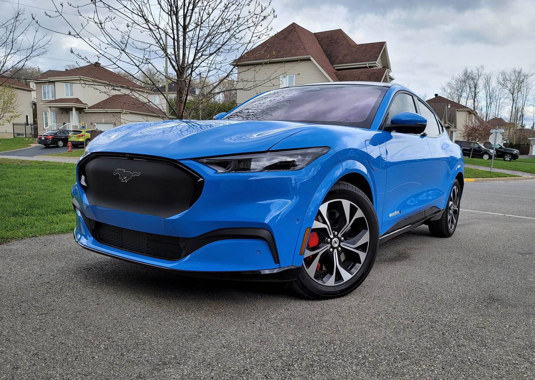 Wrapped Mach-E Grill 3M Matrix Black vinyl wrapped Mach-E grille.jpg