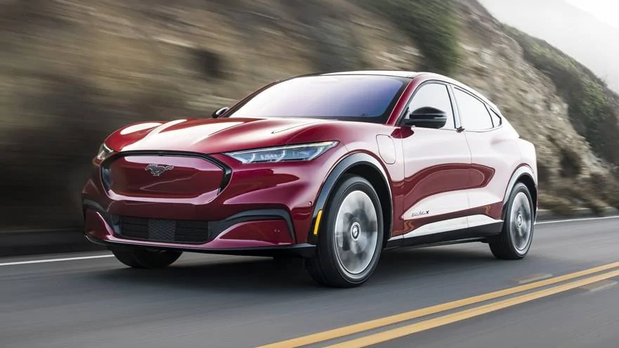 Ford Mustang Mach-E Mach-E Currently Undergoing Crash Tests by IIHS For Safety Rating mustang-mach-e-imag