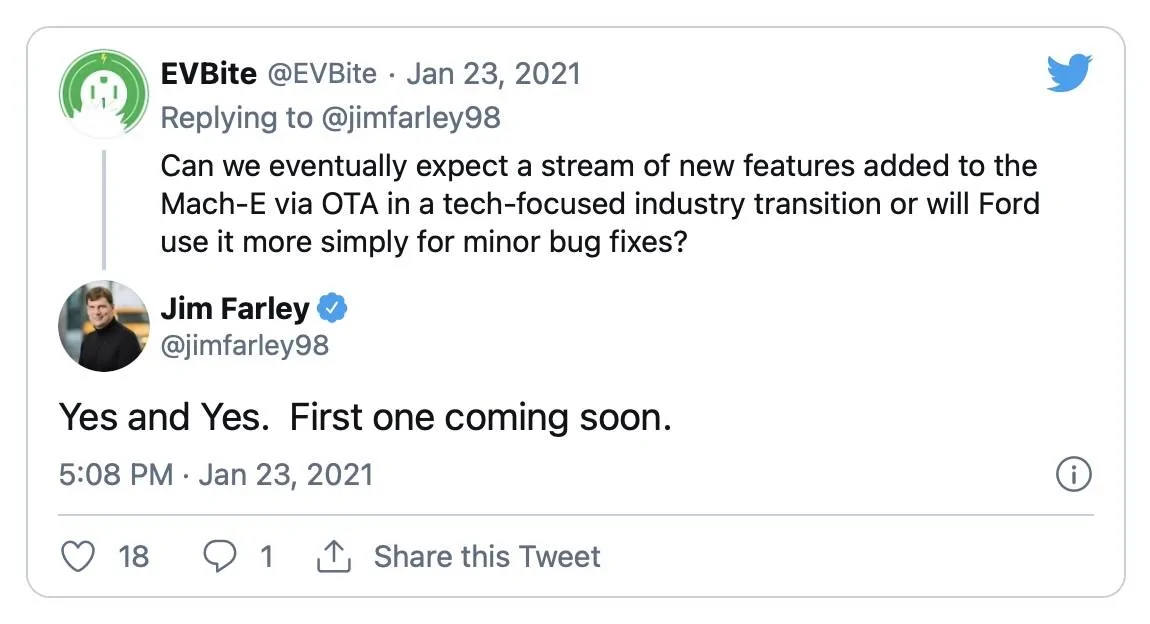 Ford Mustang Mach-E Ford to Expand Mach-E's Early Access Program For OTA Updates Screen Shot 2021-04-22 at 12.23.50 PM