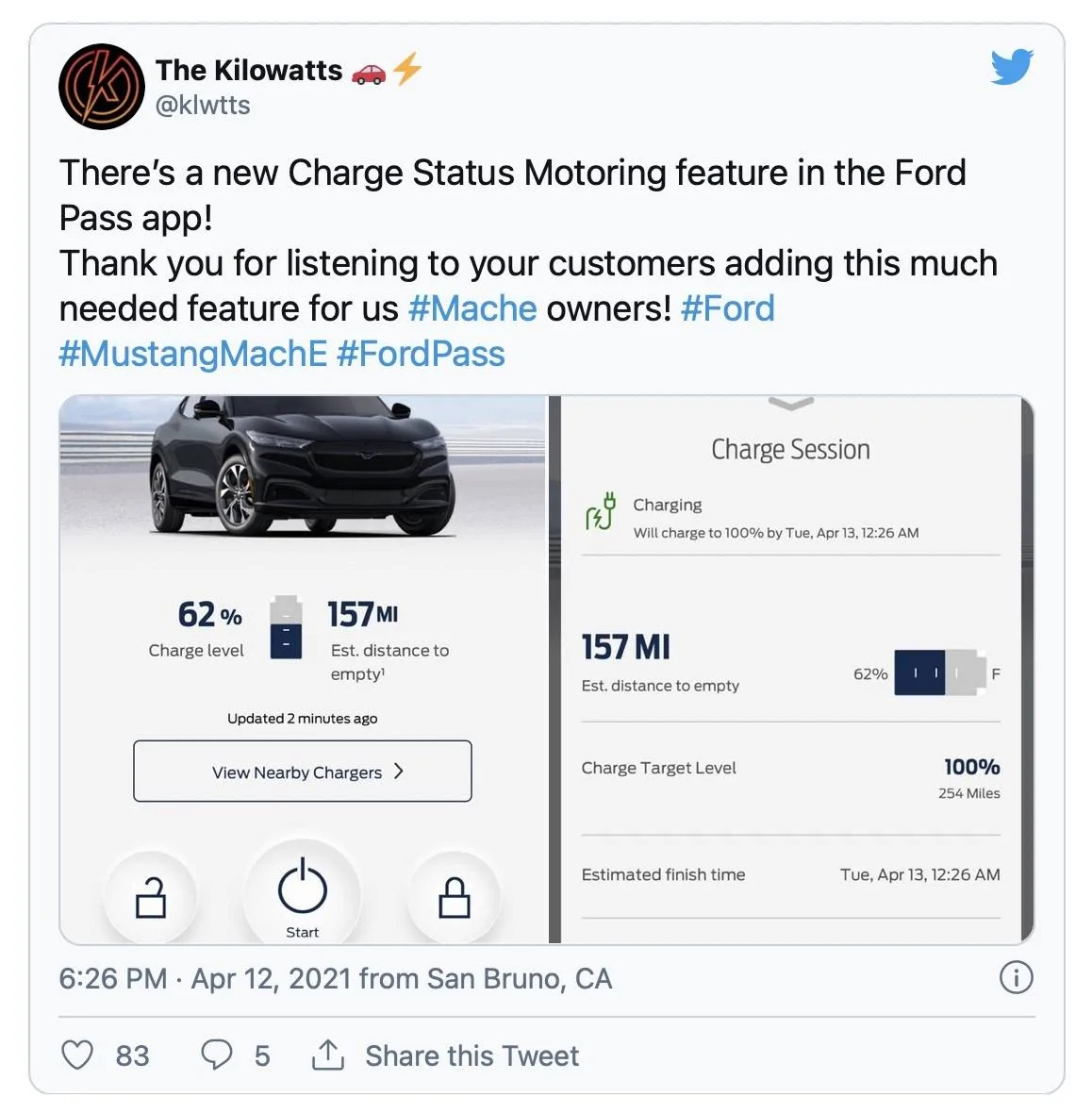 Ford Mustang Mach-E Ford to Expand Mach-E's Early Access Program For OTA Updates Screen Shot 2021-04-22 at 12.24.31 PM