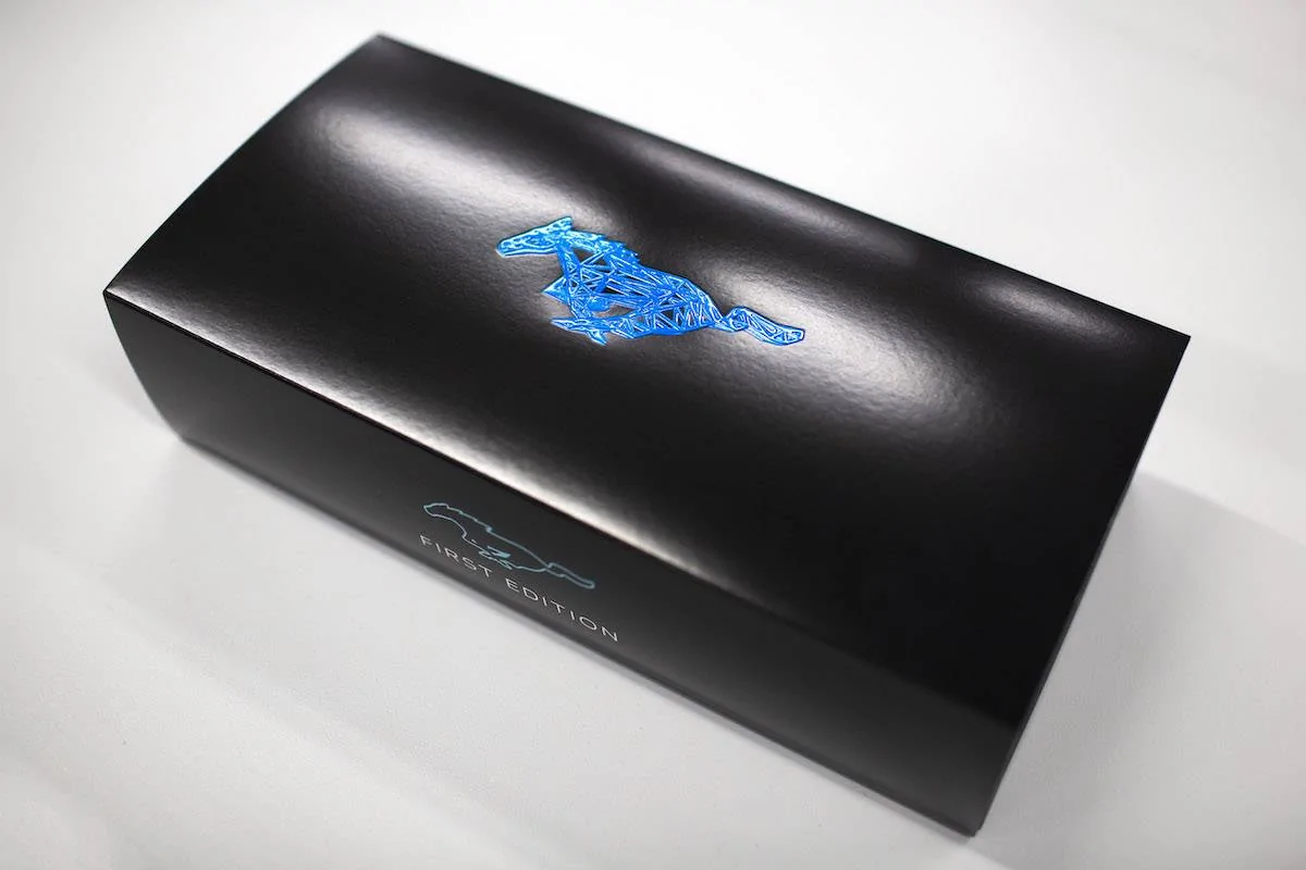 Ford Mustang Mach-E Received a Mach-E First Edition surprise gift! 3D printed fractal pony with VIN display. Mustang-Mach-E_Sculptures_02