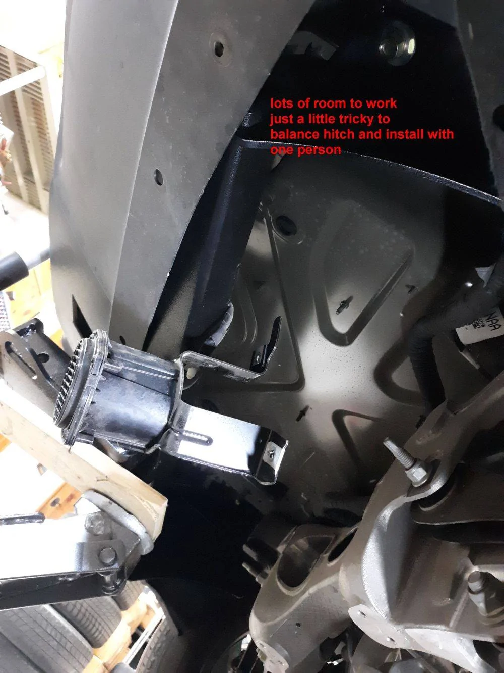 Ford Mustang Mach-E DIY install TorkLift hitch for bike rack, etc 008 removing rear speaker