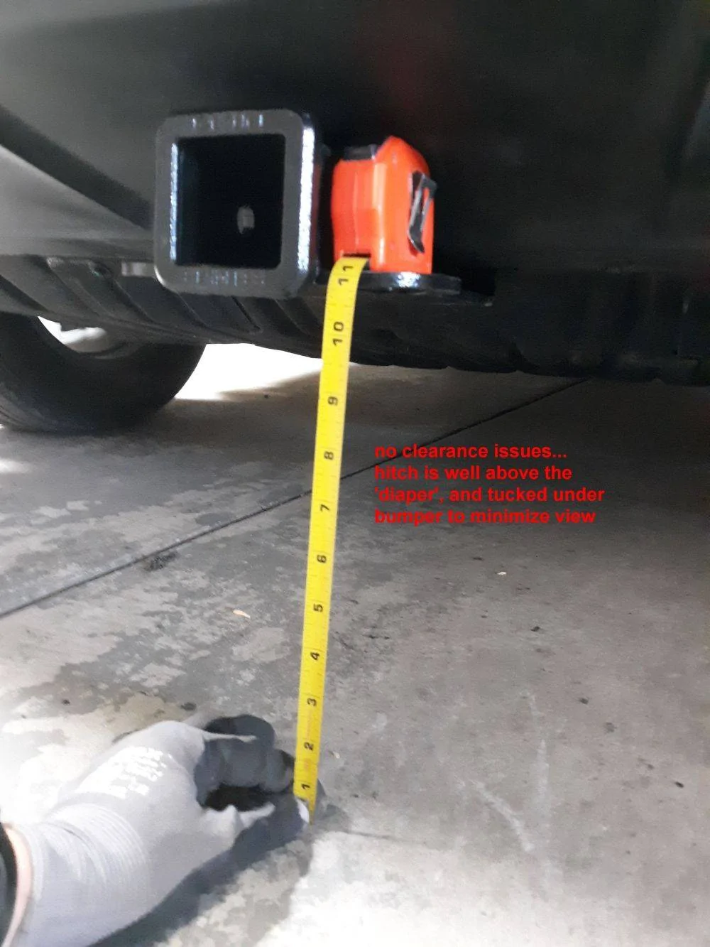 Ford Mustang Mach-E DIY install TorkLift hitch for bike rack, etc 090 final clearanc
