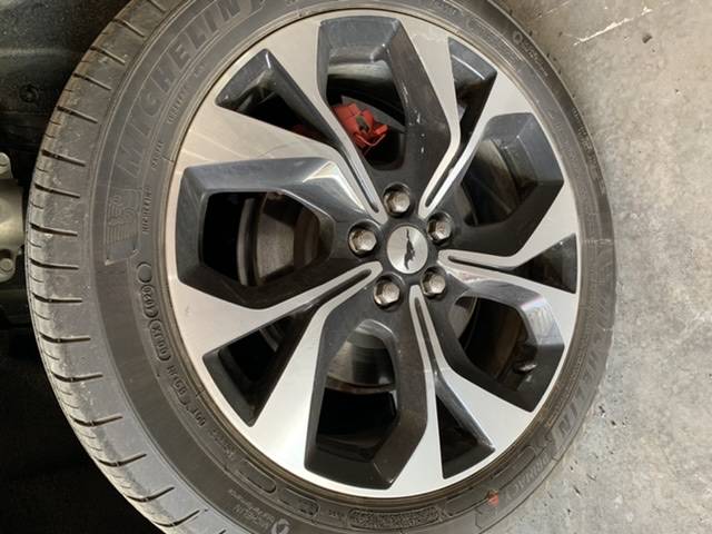 Ford Mustang Mach-E Vinyl blackout for OEM wheels. 413E6804-901B-4B4D-AC64-E67D900DC7C5