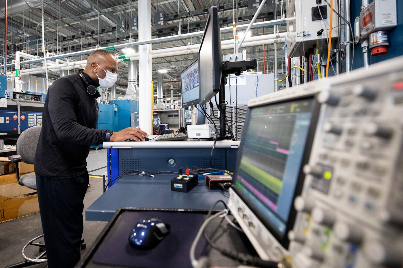 Ford Mustang Mach-E Ford Confirms Romulus, MI as Site of FORD ION PARK, Company’s New Global Battery Center of Excellence BatteryFacility_AllenPark_3