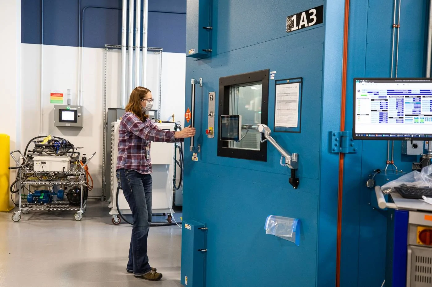 Ford Mustang Mach-E Ford Confirms Romulus, MI as Site of FORD ION PARK, Company’s New Global Battery Center of Excellence BatteryFacility_AllenPark_7