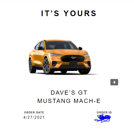 Ford Mustang Mach-E GT Mach-E ordering starts next week - 4/28! Who's ordering? 1619543325906