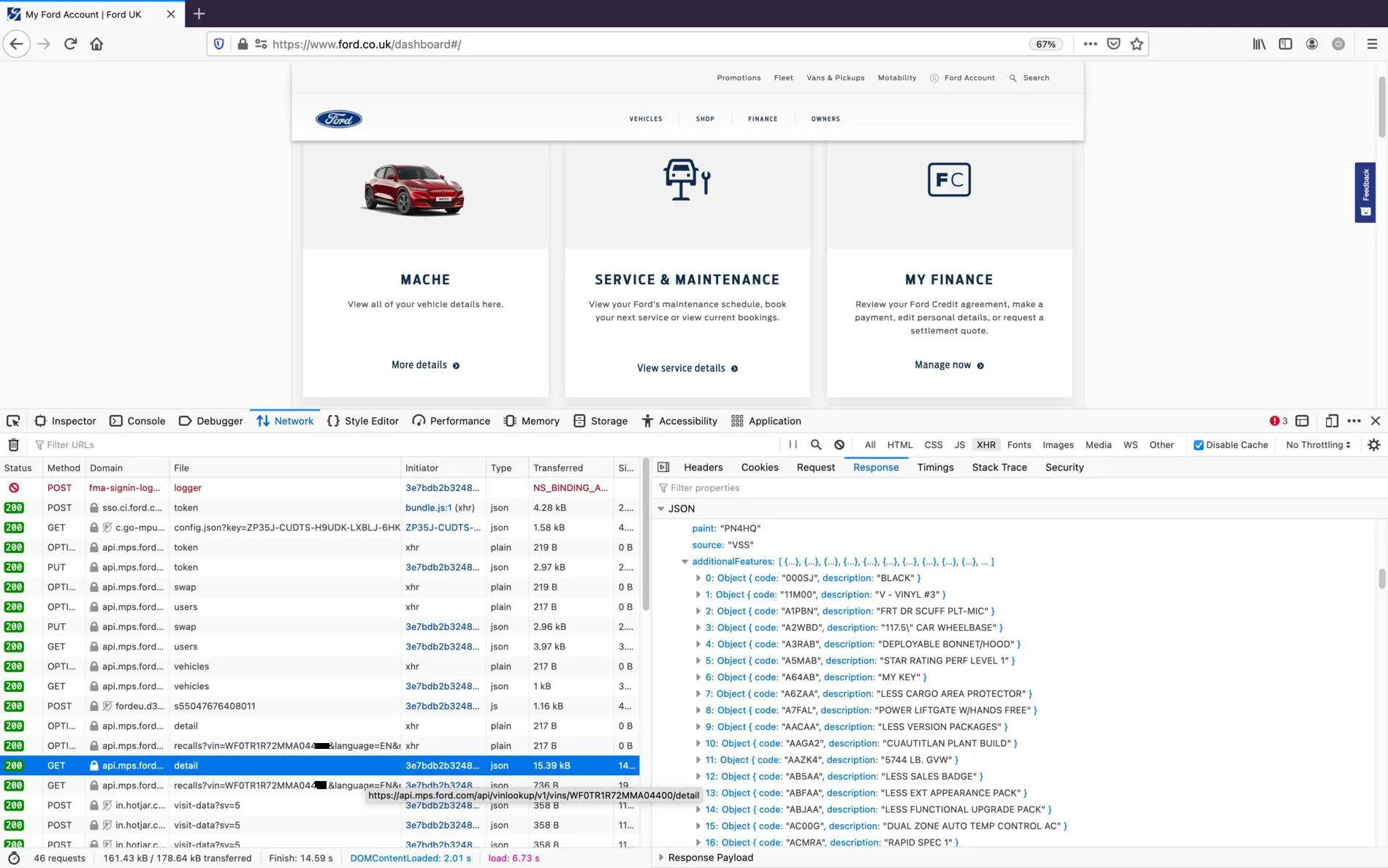 Ford Mustang Mach-E UK Customers Firefox