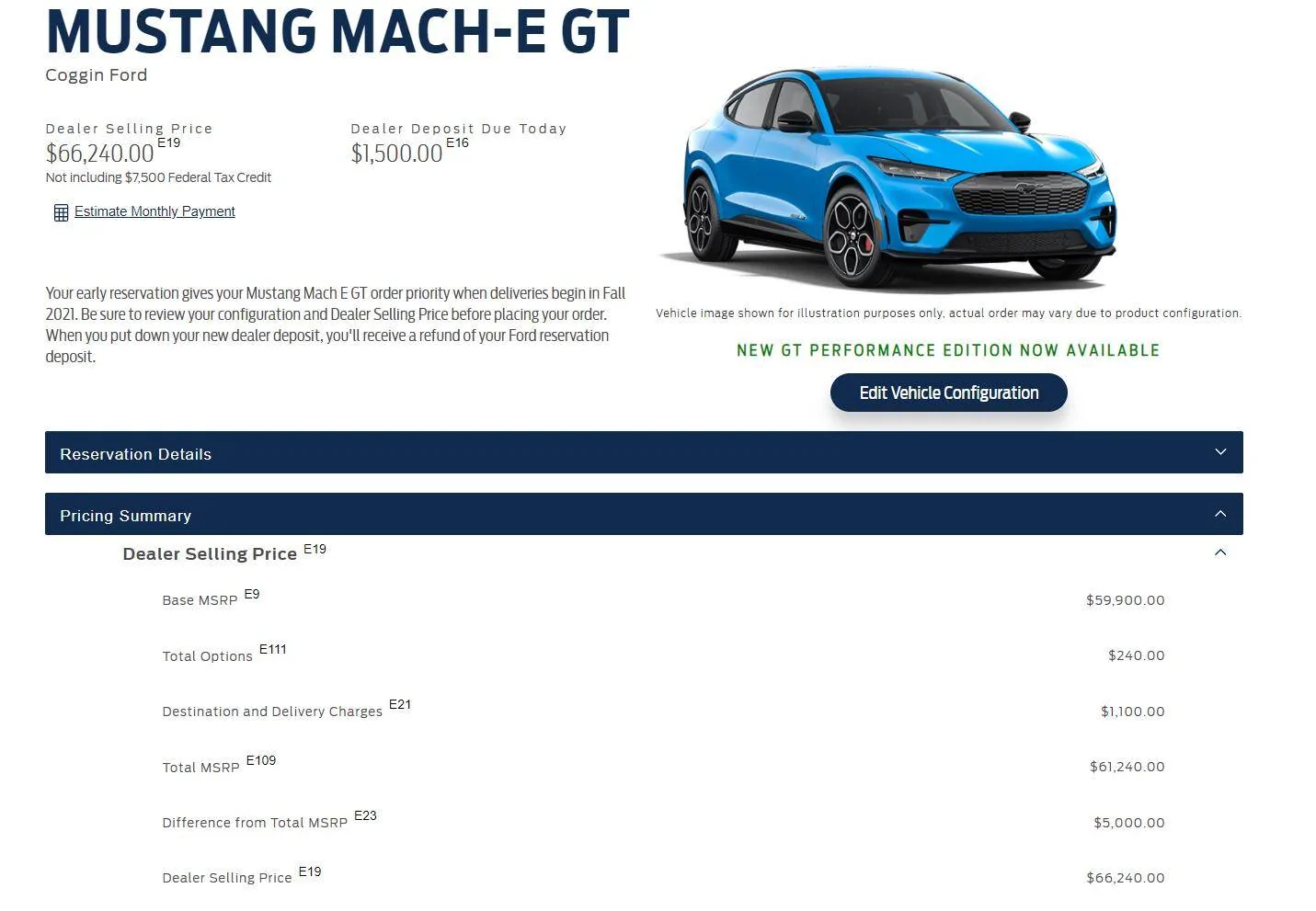 Ford Mustang Mach-E GT ordering poll 2021-04-28