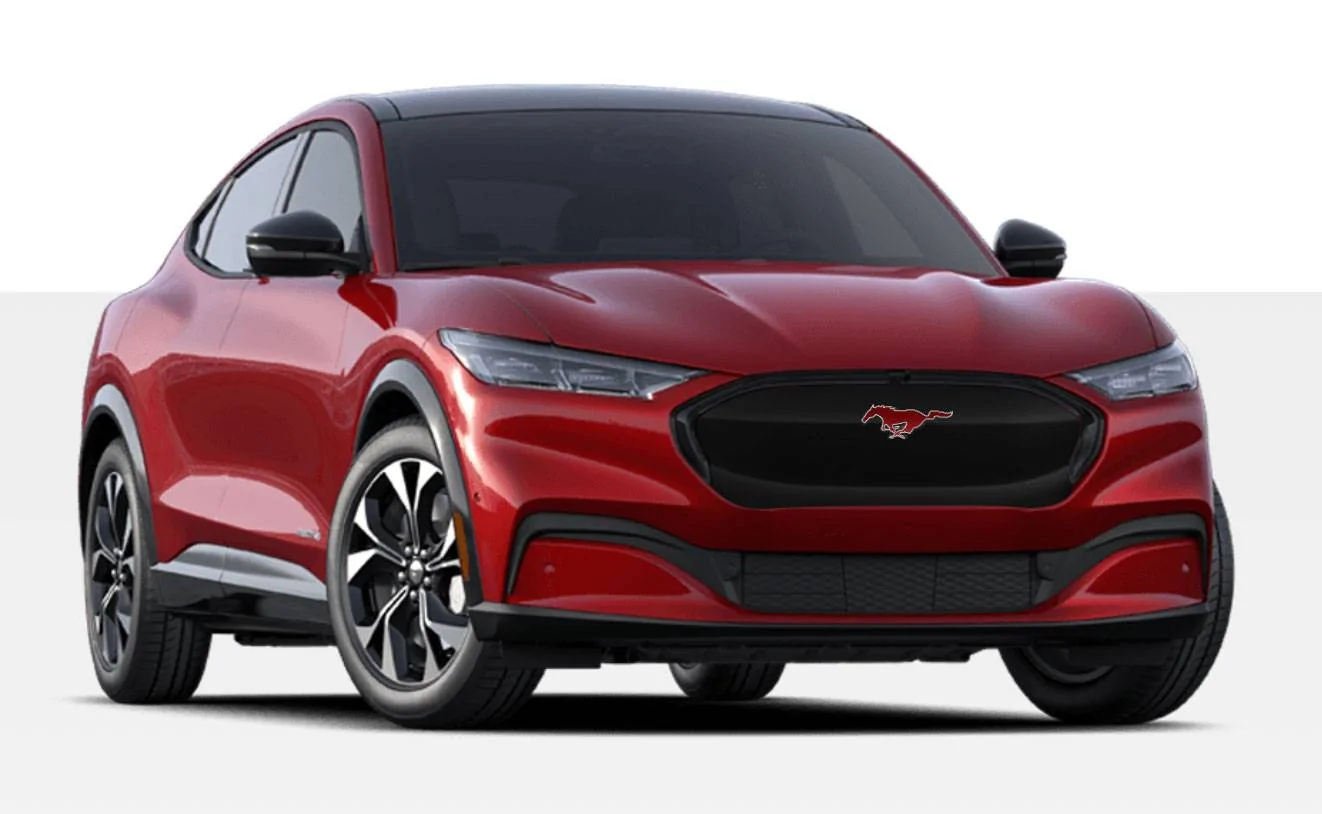 Ford Mustang Mach-E Vinyl grille and pony Mach-E-Grill