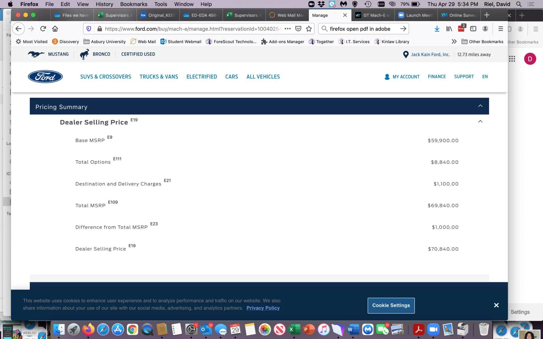 Ford Mustang Mach-E GT Mach-E ordering starts next week - 4/28! Who's ordering? Screen Shot 2021-04-29 at 5.34.58 PM