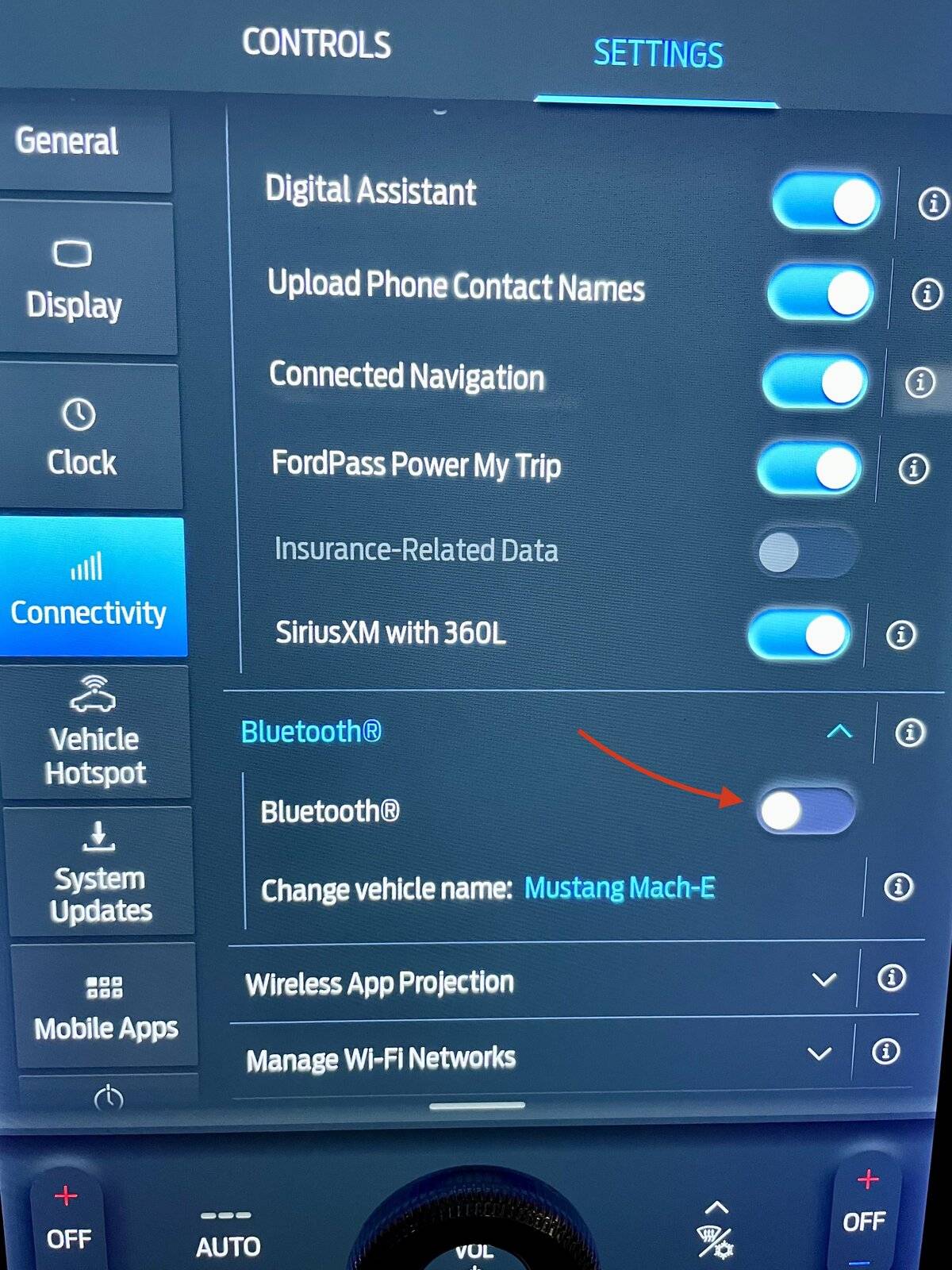 Ford Mustang Mach-E How to change your personal profile icon IMG_0430