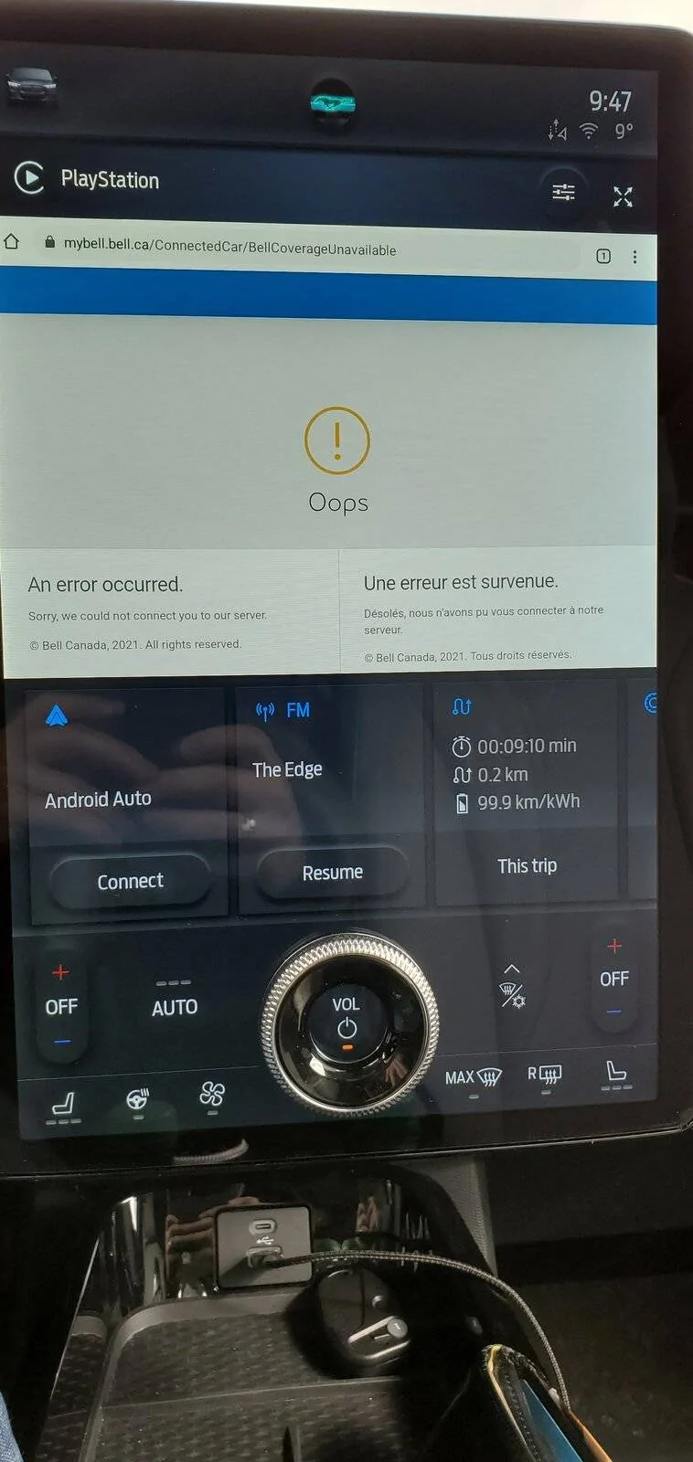 Ford Mustang Mach-E Any Canadian's having issues with Bell connected car services? 20210506_094739