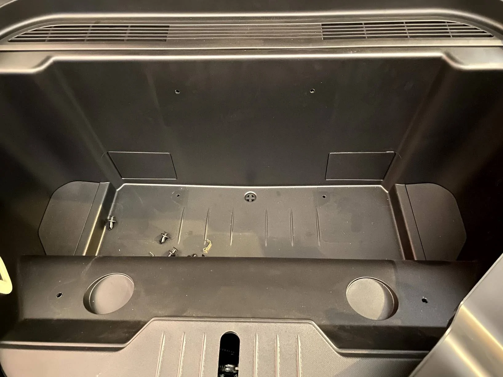 Ford Mustang Mach-E How to - Remove Mach-E frunk divider - DIY writeup IMG_5016