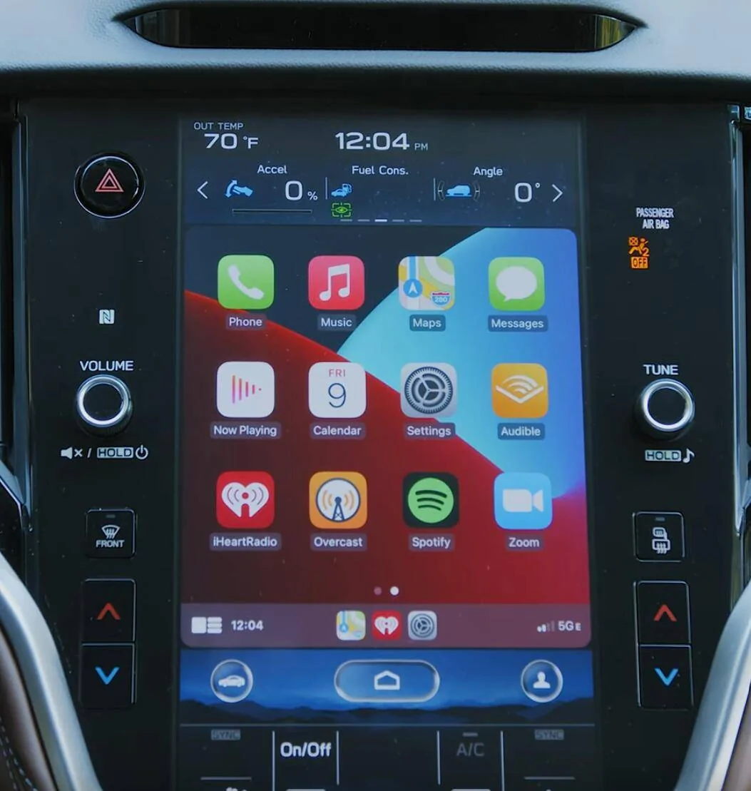 Ford Mustang Mach-E Vertical Apple CarPlay? 1620603929406