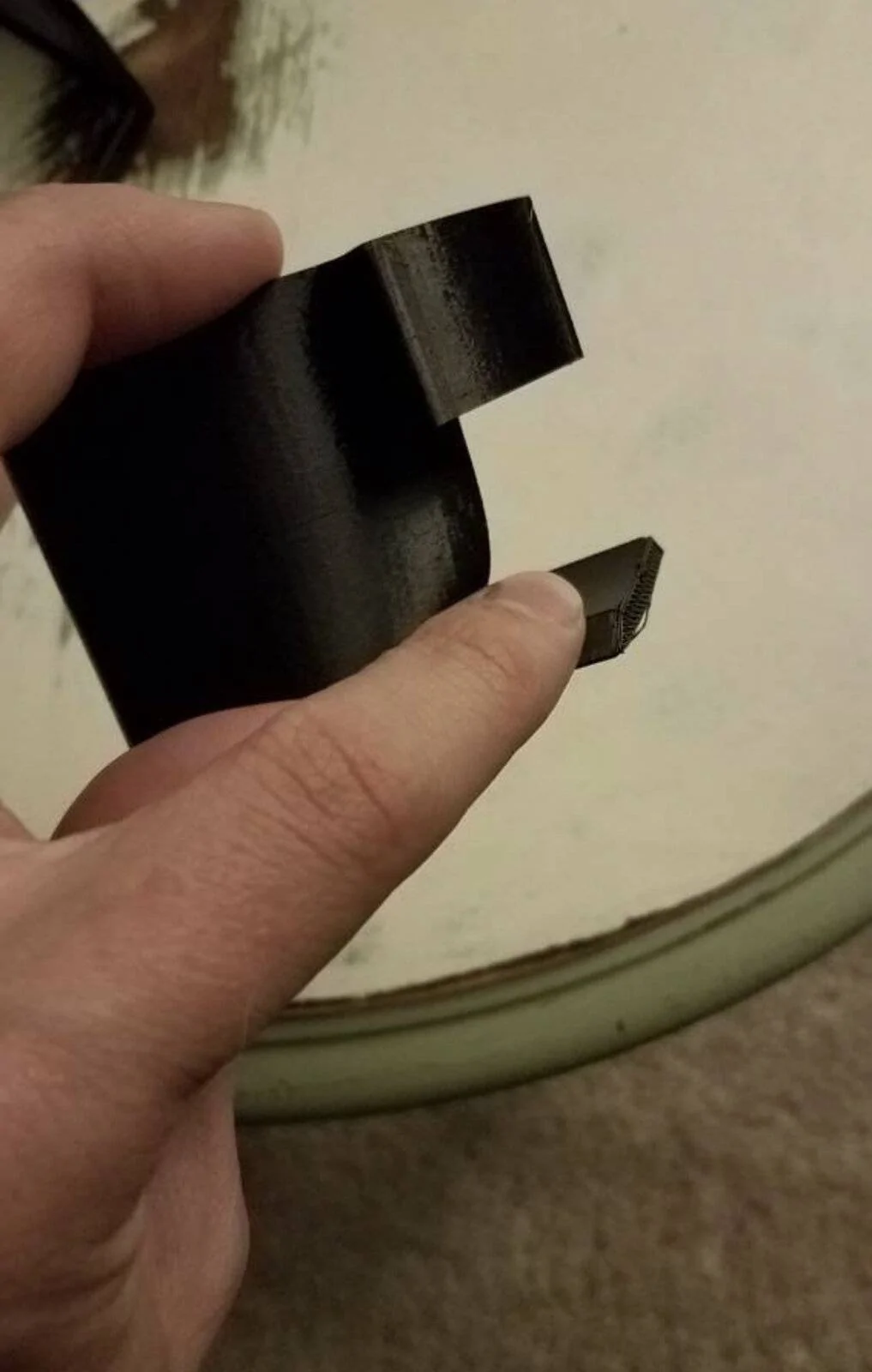 Ford Mustang Mach-E Charge Port Cover Dent Prevention – 3D Printed DIY Solution 826E0087-F331-47E3-8ED4-3A09644B1D40