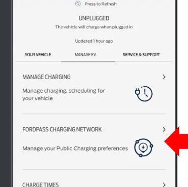 Ford Mustang Mach-E Using FordPass App for public charging 1620675737807