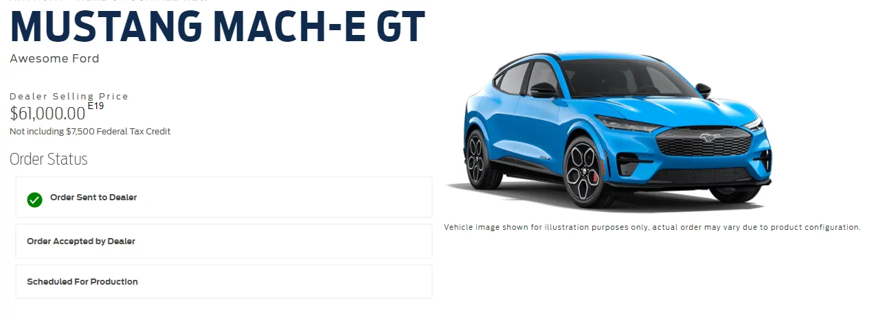 Ford Mustang Mach-E Coming soon(ish) mach e order
