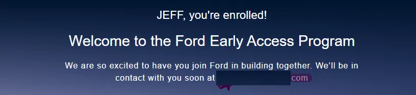 Ford Mustang Mach-E Received New Early Access Program Invite 1620832954117