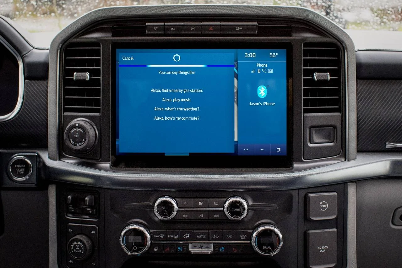 Ford Mustang Mach-E Ford Power-Up Software Updates to Deliver Amazon Alexa, BlueCruise and More to Mach-E F150_Amazon_Alexa_Built-in_01