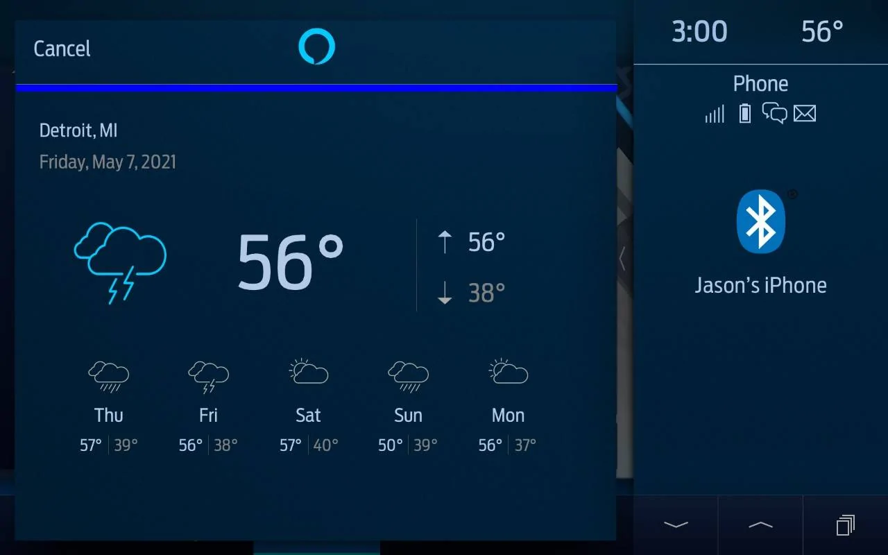 Ford Mustang Mach-E Ford Power-Up Software Updates to Deliver Amazon Alexa, BlueCruise and More to Mach-E Ford_Amazon_Alexa_Built-in_Weather