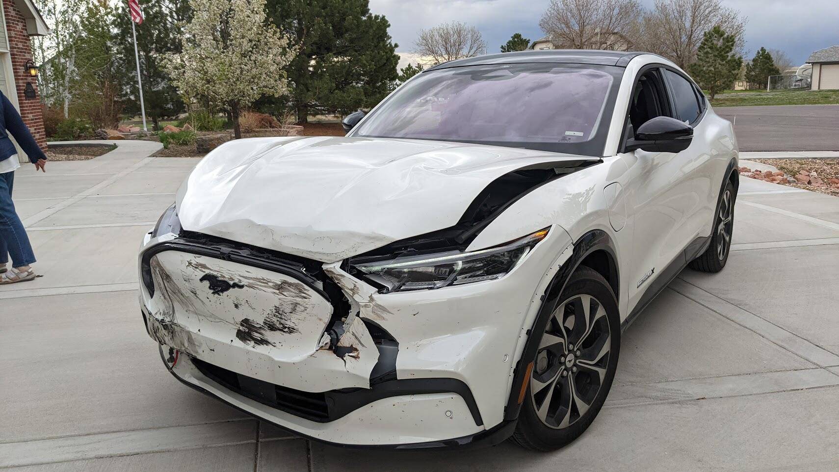 Ford Mustang Mach-E Another Mach-E Crash Report and Repair Cost Estimate 1620935096511