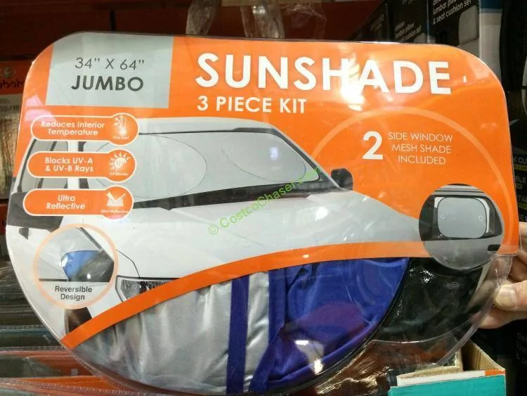 Ford Mustang Mach-E Anyone found a front window sunshade? coastco-1023793-auto-sunshade-car-interior-protection-kit