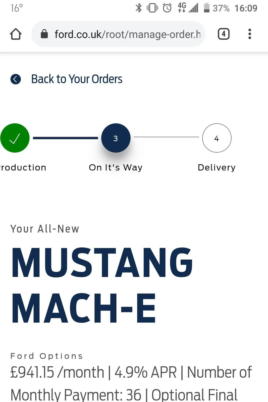 Ford Mustang Mach-E UK Customers Screenshot_20210516-160924