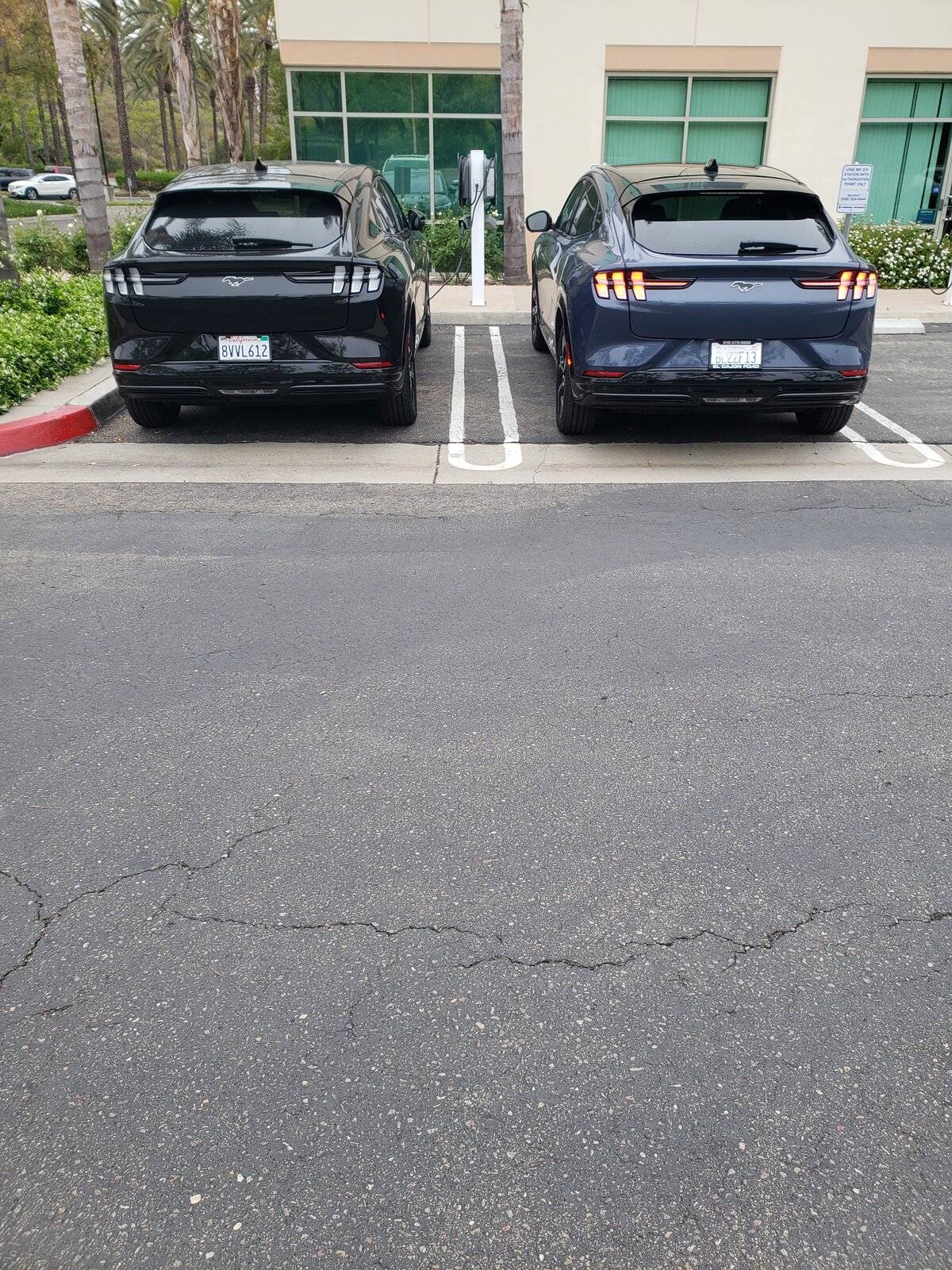 Ford Mustang Mach-E Home charging data after 1,110 miles. 20210517_071644