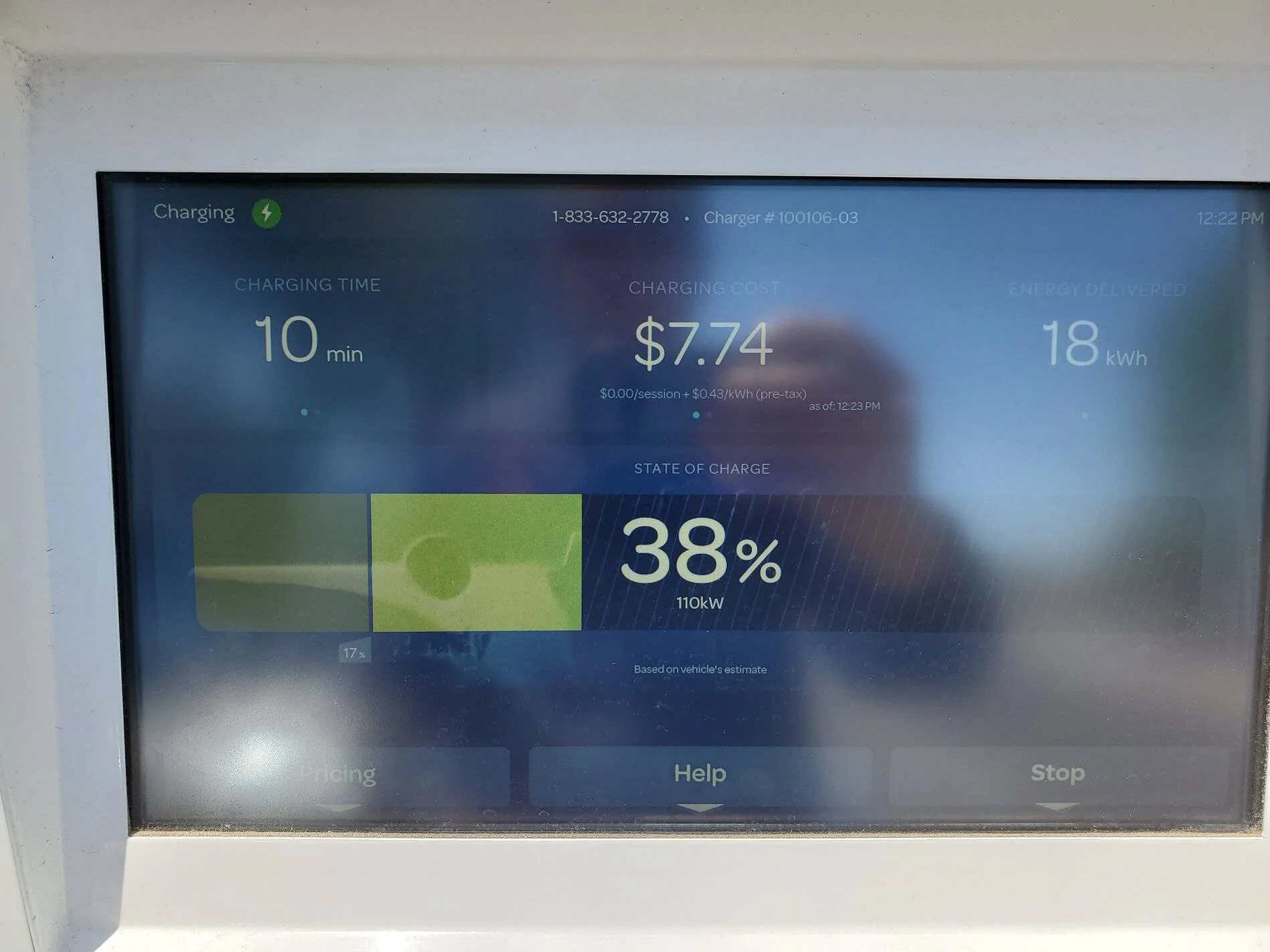 Ford Mustang Mach-E Fast Charging at Electrify America: Lessons learned 20210518_112316