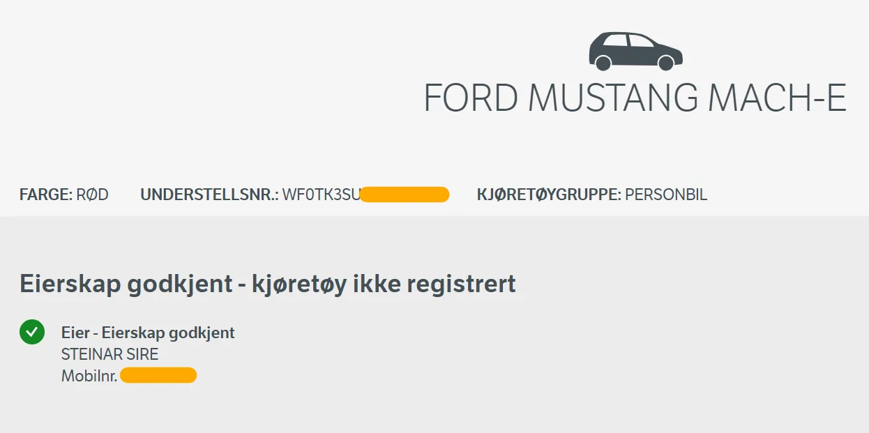 Ford Mustang Mach-E Norway - Mach-E ready for production 1621514138516
