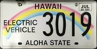 Ford Mustang Mach-E Does your state issue special "EV" plate yet? 1621702054499