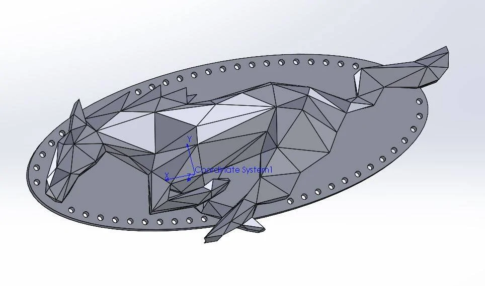 Ford Mustang Mach-E Just having some fun with the Pony Cad File Sew on pony mirror